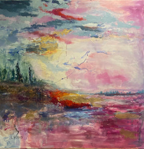 Storm Abated  24"x24"