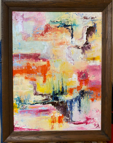 Solitude Oil Abstract 18