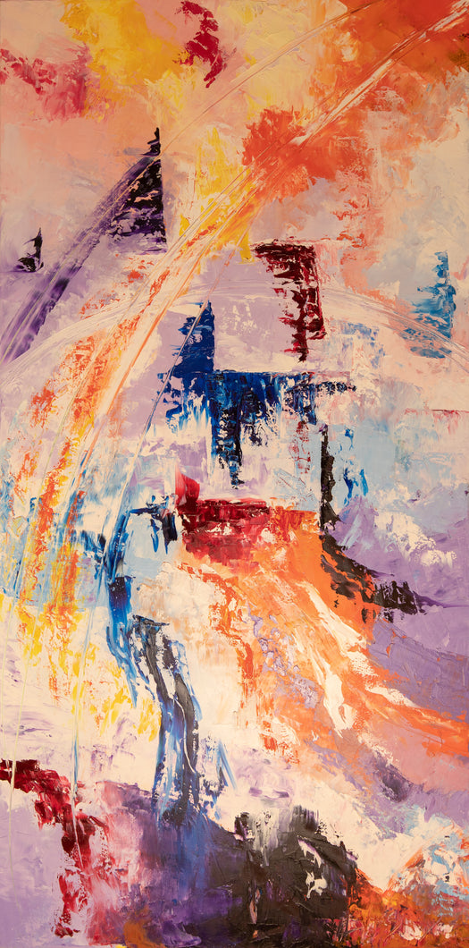 Elements of wind rain and light (sold)