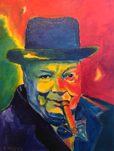 Winston Churchill 8x10 print